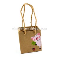 factory custom colorful  paper flower bag present bag