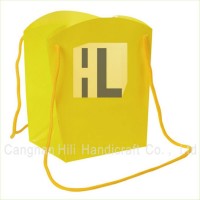 flower plastic gift shopping bags