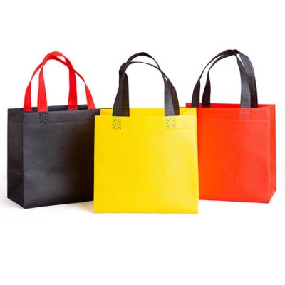 Wholesale shop eco-friendly non woven fabric tote shopping carry bag