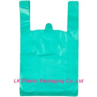 custom plastic t shirt bag vest bag shopping bag grocery bag supermarket shopping bag